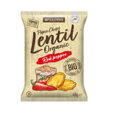 Chips de lentejas rojas con sabor a pimentón sin gluten BIO 45 g MCLLOYD'S